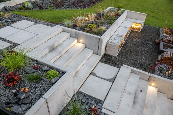 Concrete Landscaping in Lake Placid