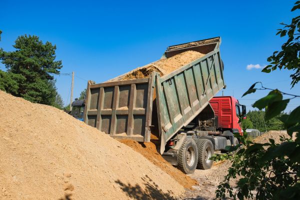 Sand Hauling in Lake Placid