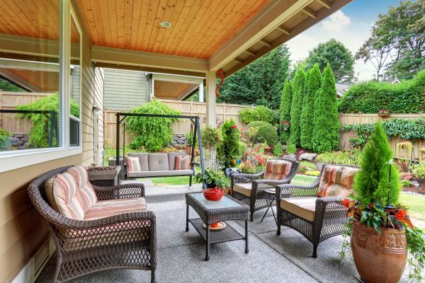 Terrace Landscaping in Lake Placid