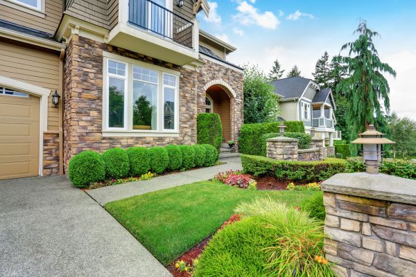 Residential Landscaping in Lake Placid