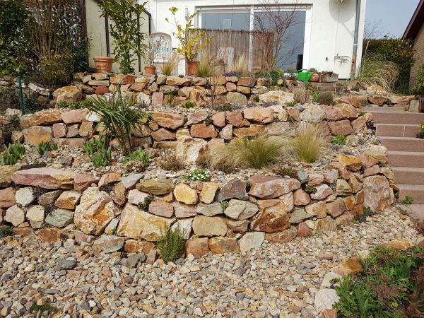 Rock Garden Construction in Lake Placid