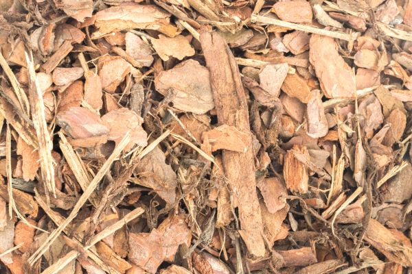 Bark Mulch Installation in Lake Placid