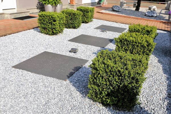 Stone Garden Landscaping in Lake Placid