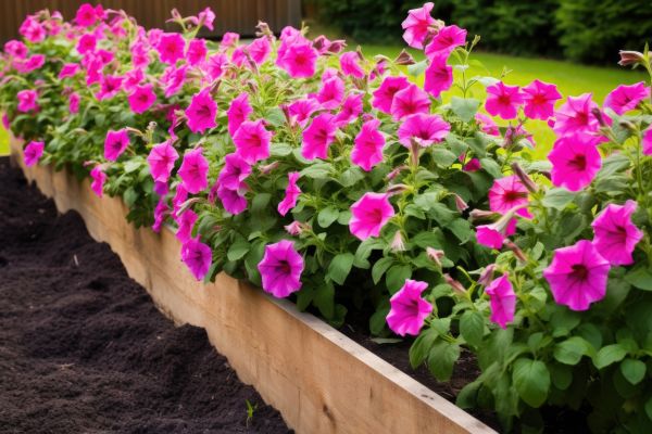 Raised Flower Bed Installation in Lake Placid